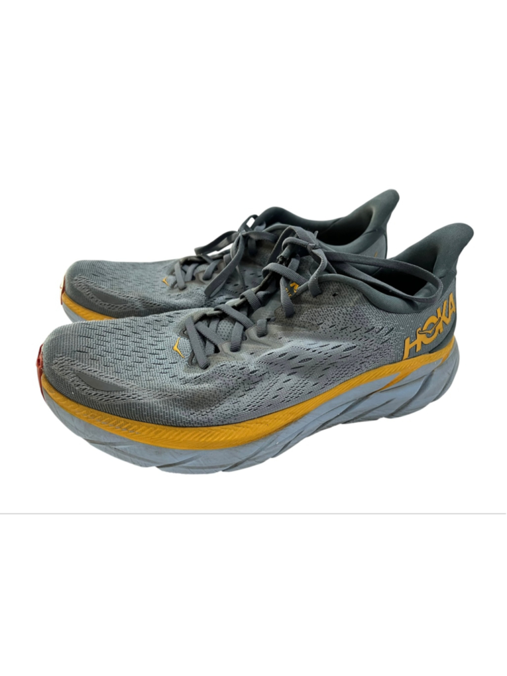 Hoka Clifton 8 Goblin Blue Mountain Spring Men's Size 11.5 D Running Shoes Blue